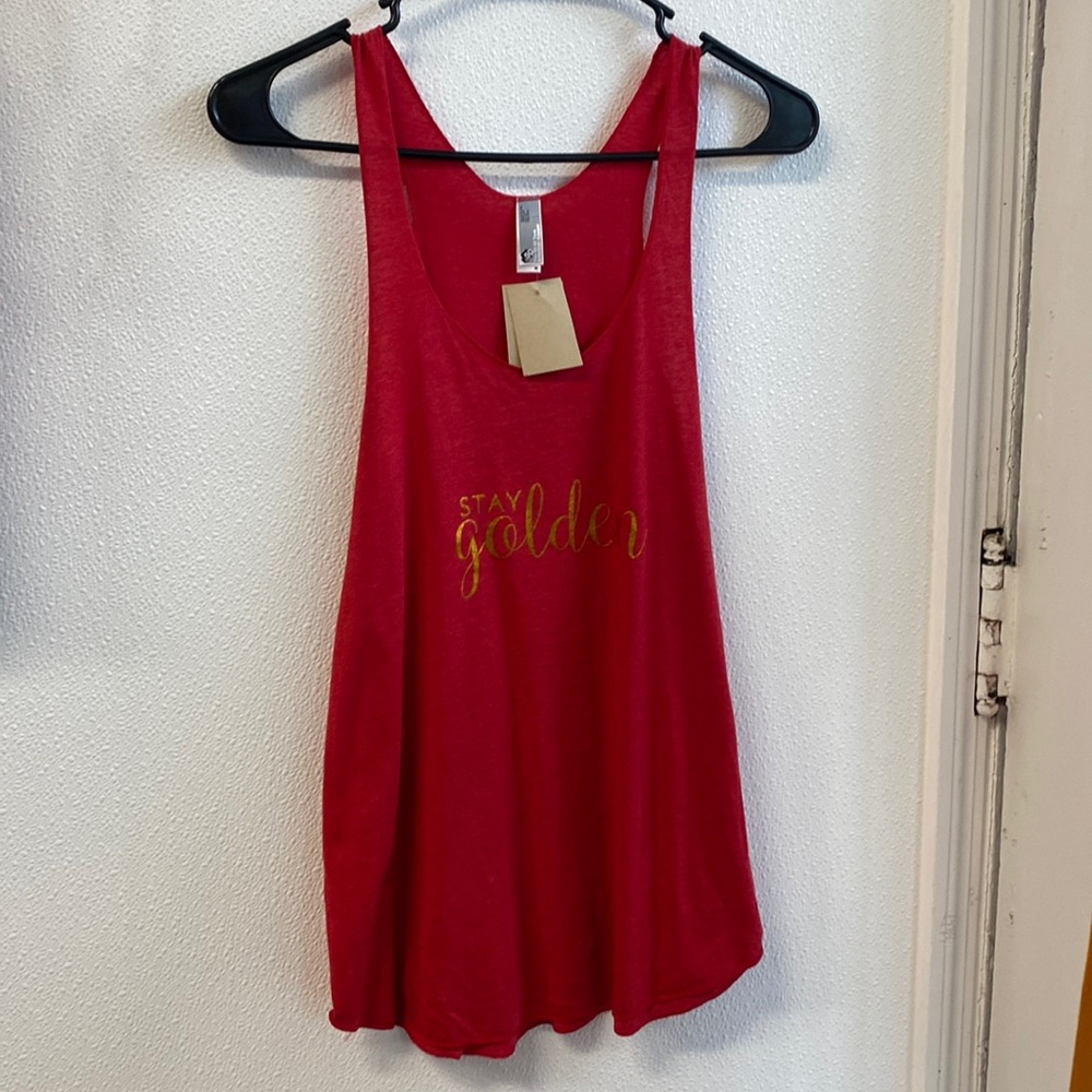Stay Golden Tank Top